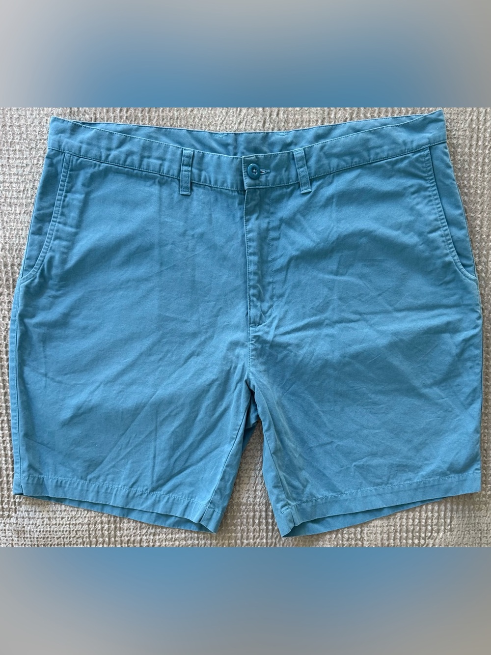 Patagonia 57675 All-Wear Shorts Men’s 38 Catalyst Blue 8” Organic Cotton
